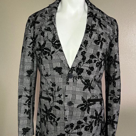 INC International Concepts | Suits & Blazers | Small Black And White ...